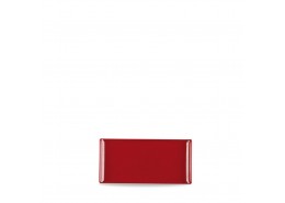 Alchemy Rectangular Red Melamine Buffet Tray