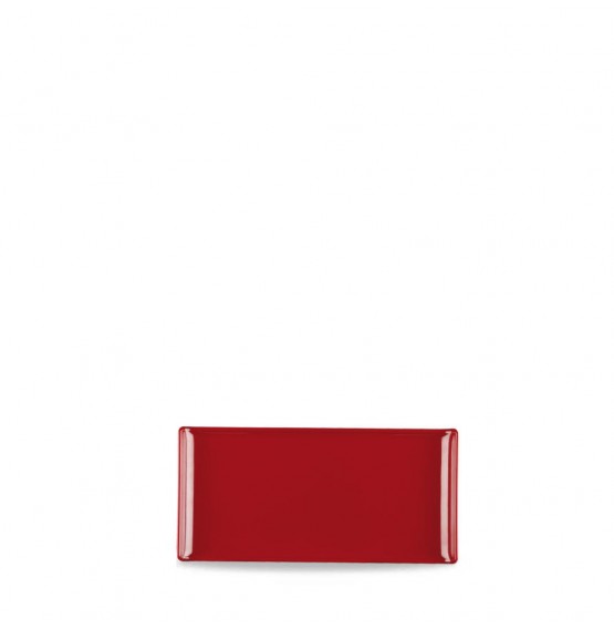 Alchemy Rectangular Red Melamine Buffet Tray