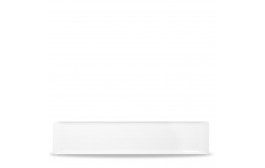 Alchemy Rectangular White Melamine Buffet Tray