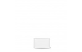 Alchemy Rectangular White Melamine Buffet Tray