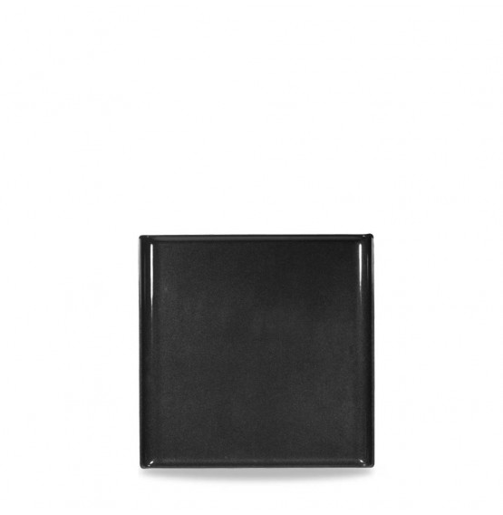 Alchemy Square Black Melamine Buffet Tray
