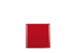 Alchemy Square Red Melamine Buffet Tray