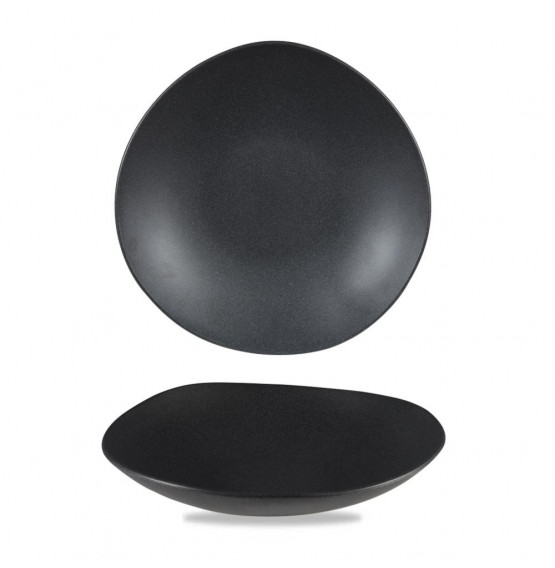 Alchemy Black Granite Trace Melamine Bowl