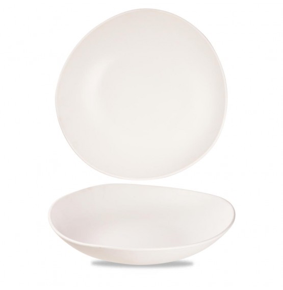 Alchemy White Trace Melamine Bowl