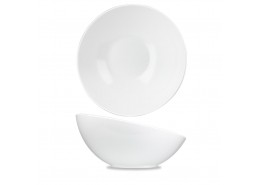 Alchemy White Melamine Tilt Bowl